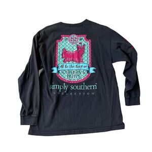 Simply Southern Women's LG Long Sleeve Graphic T-shirt